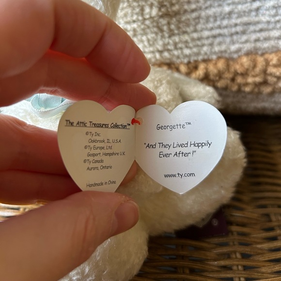 2/$30⚡️- TOY | Ty Beanie Baby Georgette the goose 1993 - Picture 3 of 5